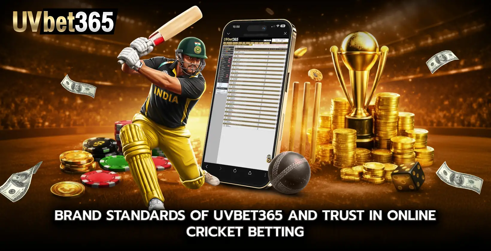 Brand Standards of uvbet365 and Trust in Online Cricket Betting